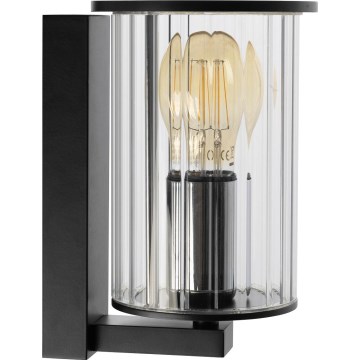 Argon 8748 - Vanjska zidna svjetiljka NORFOLK 1xE27/15W/230V IP44 crna