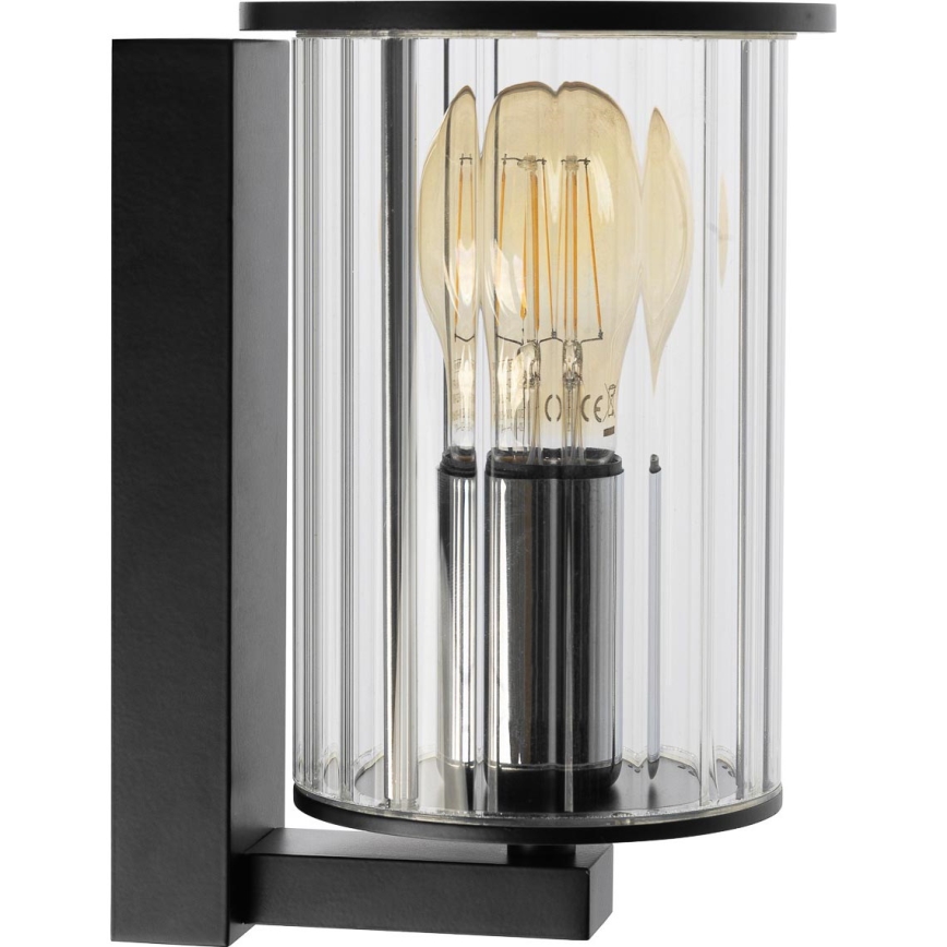 Argon 8748 - Vanjska zidna svjetiljka NORFOLK 1xE27/15W/230V IP44 crna