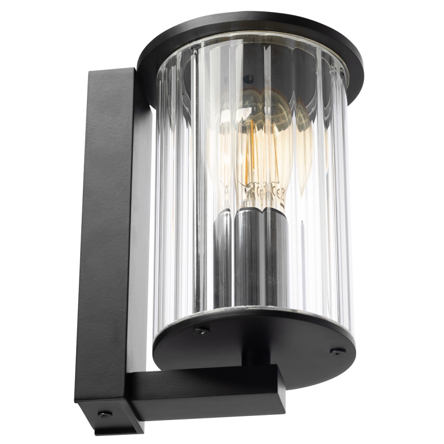 Argon 8748 - Vanjska zidna svjetiljka NORFOLK 1xE27/15W/230V IP44 crna