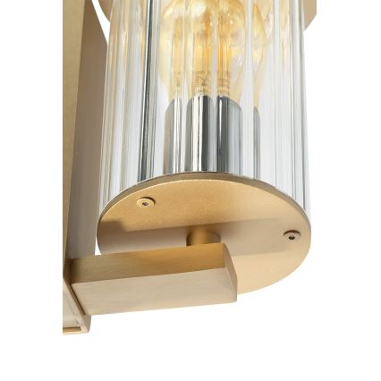 Argon 8752 - Vanjska zidna svjetiljka NORFOLK 1xE27/15W/230V IP44 zlatna