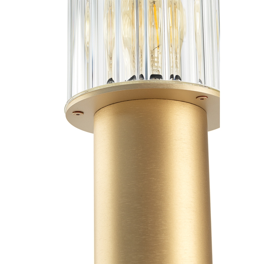 Argon 8753 - Vanjska lampa NORFOLK 1xE27/15W/230V IP44 52cm zlatna