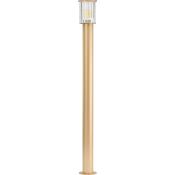 Argon 8754 - Vanjska lampa NORFOLK 1xE27/15W/230V IP44 124cm zlatna