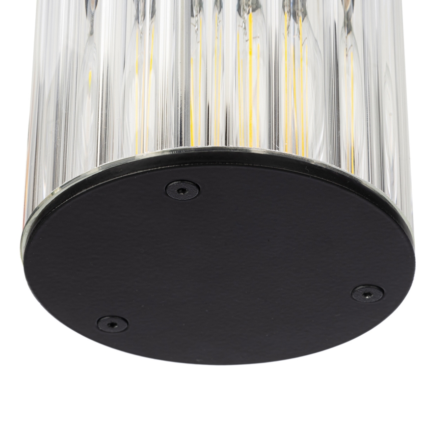 Argon 8773 - Vanjska stropna svjetiljka NORFOLK 1xE27/15W/230V IP44 crna