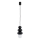 Argon 8788 - Luster na sajli za kupaonicu ORLANDO PLUS 1xG9/6W/230V IP44 crna