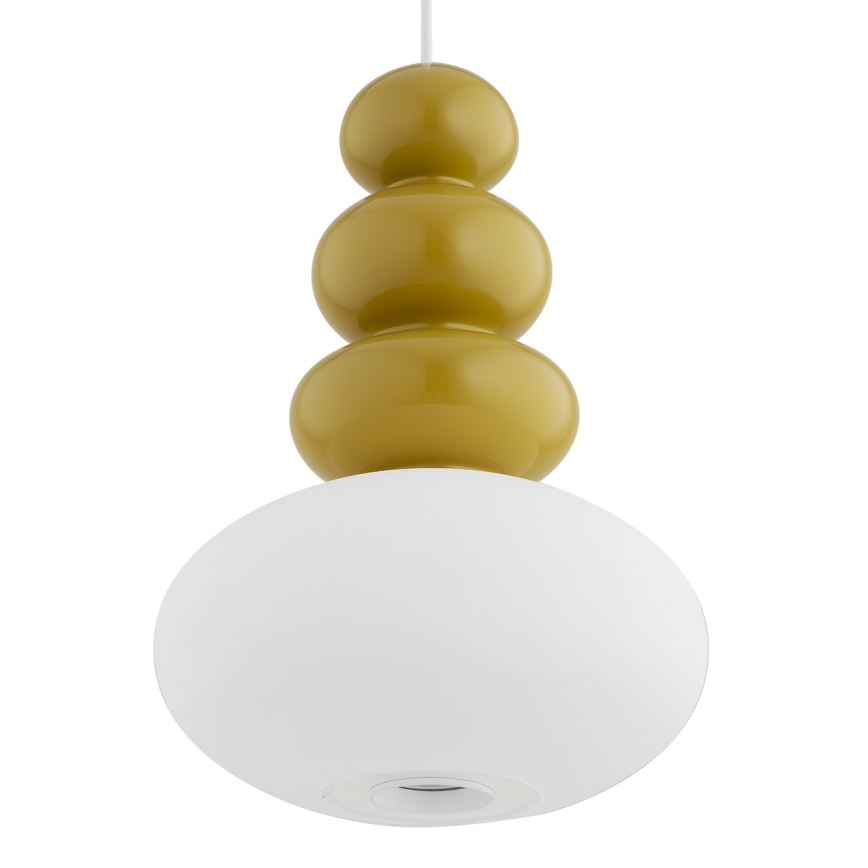 Argon 8821 - Luster na sajli DIEGO 1xGU10/5W/230V bijela/smeđa