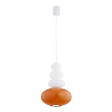 Argon 8822 - Luster na sajli DIEGO 1xGU10/5W/230V bijela/narančasta