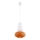 Argon 8822 - Luster na sajli DIEGO 1xGU10/5W/230V bijela/narančasta