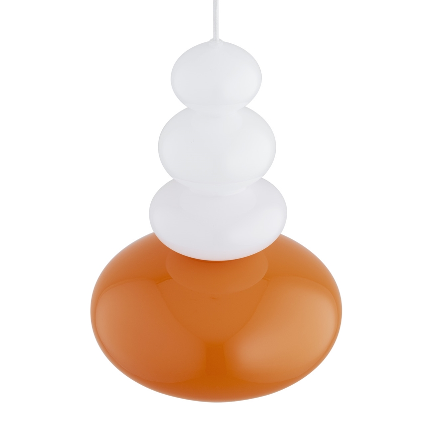 Argon 8822 - Luster na sajli DIEGO 1xGU10/5W/230V bijela/narančasta