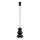 Argon 8827 - Luster na sajli ORLANDO 1xGU10/5W/230V crna