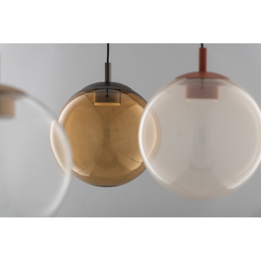 Argon 8829 - Luster na sajli SACRAMENTO 1xGX53/8W/230V prozirna/smeđa