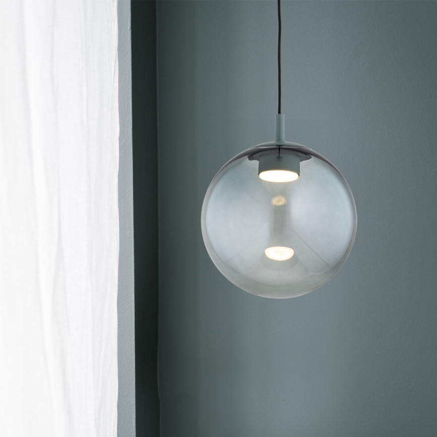 Argon 8830 - Luster na sajli SACRAMENTO 1xGX53/8W/230V zelena/dimna