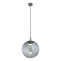 Argon 8830 - Luster na užetu SACRAMENTO 1xGX53/8W/230V zelena/dimljen
