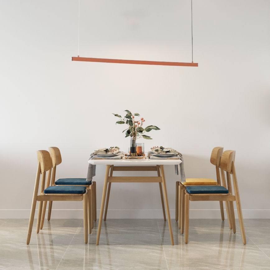 Argon 8834 - LED Luster na sajli MIAMI LED/37W/230V 3000K smeđa