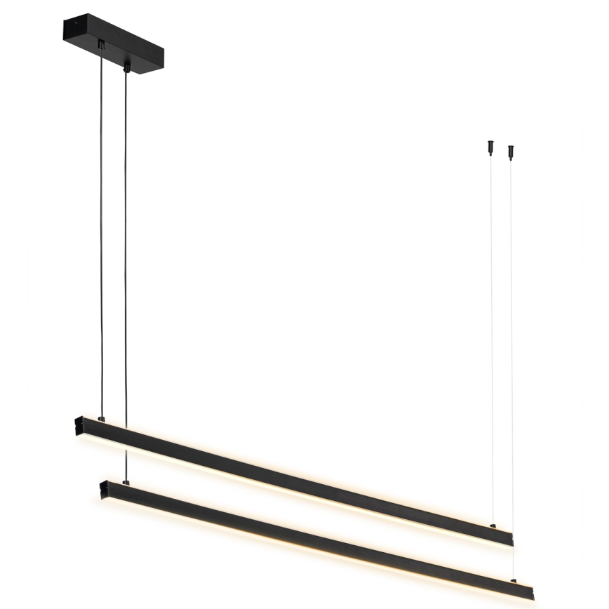 Argon 8838 - LED Luster na sajli MIAMI LED/74W/230V 3000K crna