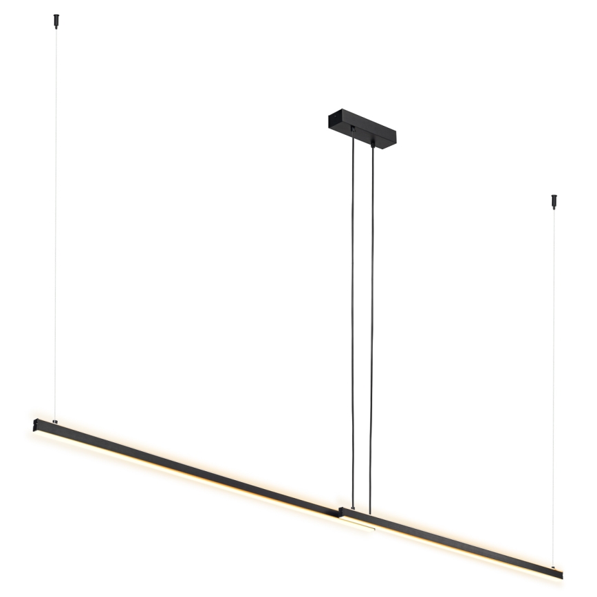 Argon 8838 - LED Luster na sajli MIAMI LED/74W/230V 3000K crna