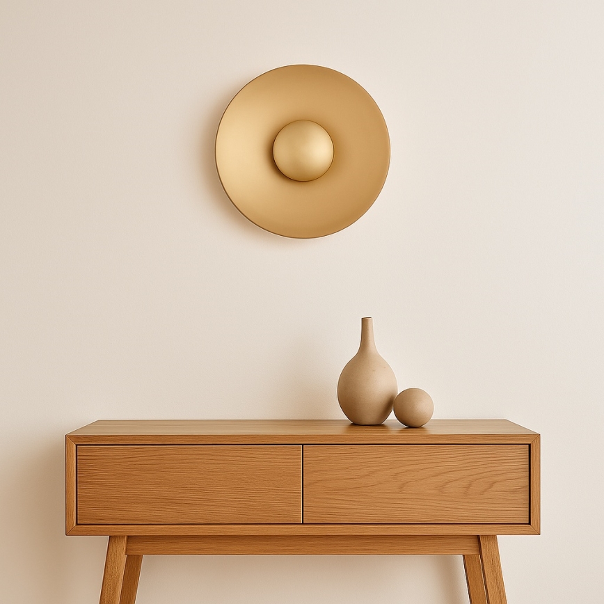 Argon 8865 - LED zidna svjetiljka BOLTON LED/12,5W/230V 3000K zlatna