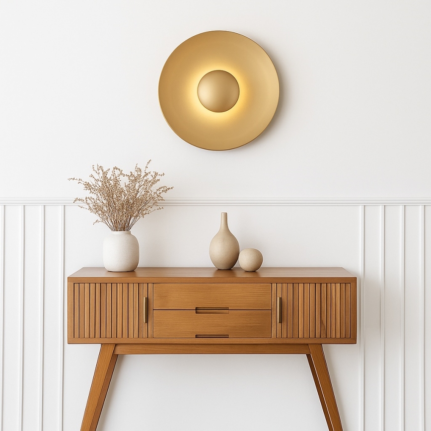 Argon 8865 - LED zidna svjetiljka BOLTON LED/12,5W/230V 3000K zlatna