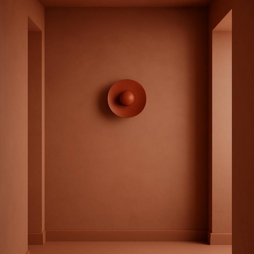 Argon 8866 - LED zidna svjetiljka BOLTON LED/12,5W/230V 3000K terakotna