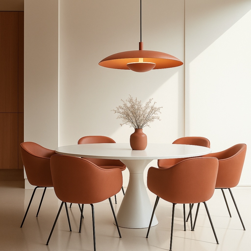 Argon 8870 - LED luster na sajli BOLTON LED/12,5W/230V 3000K terakotna