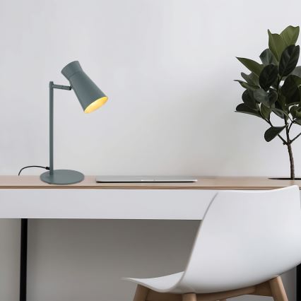 Argon 8872 - Stolna lampa LORD 1xE14/7W/230V siva