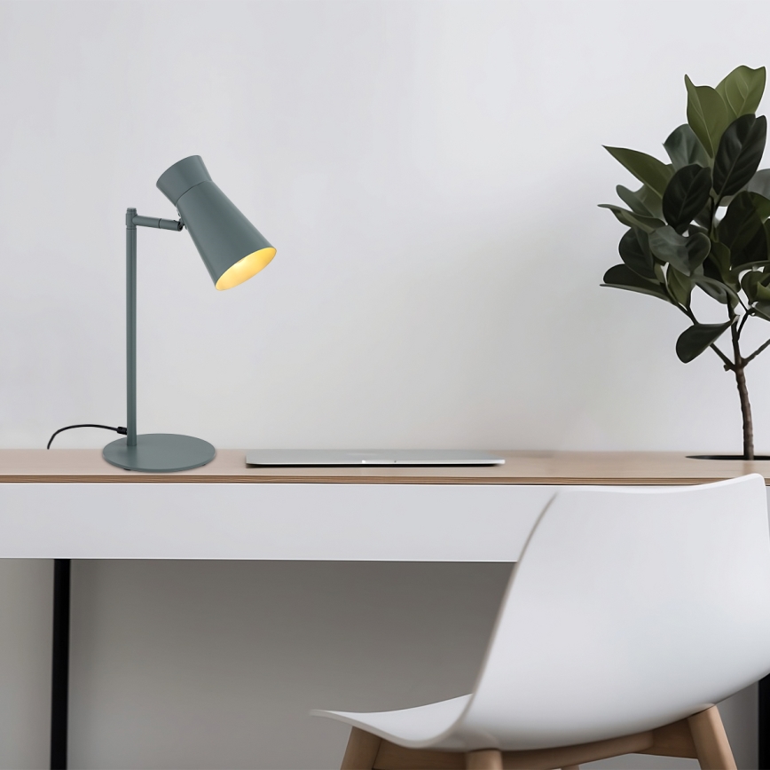 Argon 8872 - Stolna lampa LORD 1xE14/7W/230V siva