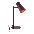 Argon 8877 - Stolna lampa LORD 1xE14/7W/230V burgundska