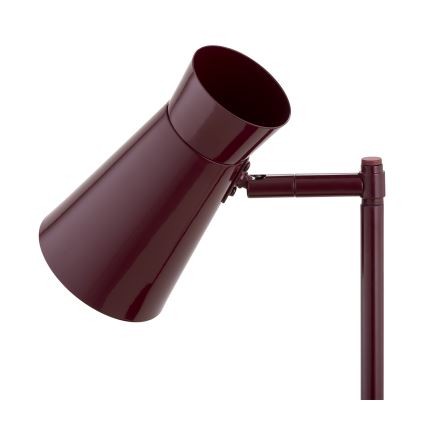 Argon 8877 - Stolna lampa LORD 1xE14/7W/230V burgundska