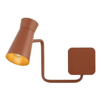 Argon 8882 - Zidna lampa LORD 1xE14/7W/230V terakotna
