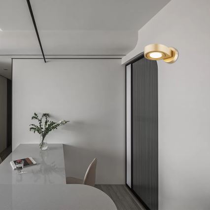 Argon 8899 - Zidna svjetiljka LOTUS 1xGX53/12W/230V zlatna