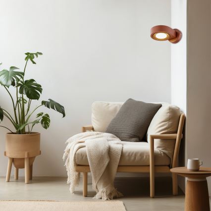 Argon 8902 - Zidno svjetlo LOTUS 1xGX53/12W/230V terakotno