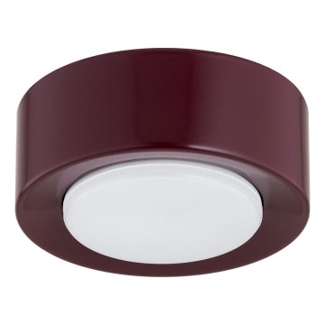 Argon 8904 - Stropna svjetiljka ELORA 1xGX53/7W/230V Ø 11 cm bordo
