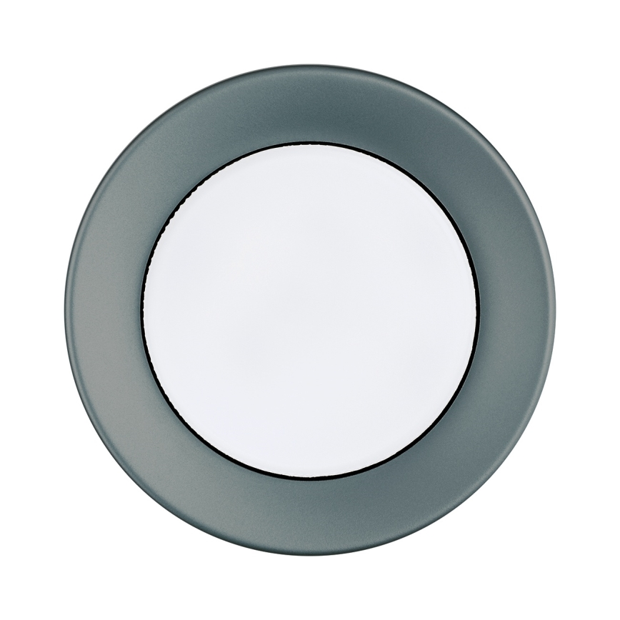 Argon 8917 - Stropna svjetiljka ELORA 1xGX53/7W/230V promjer 11 cm siva