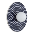 Argon 8935 - Zidna svjetiljka BOLL 1xG9/6W/230V plava