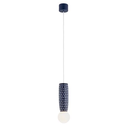 Argon 8937 - Luster na sajli BOLL 1xG9/6W/230V plavi