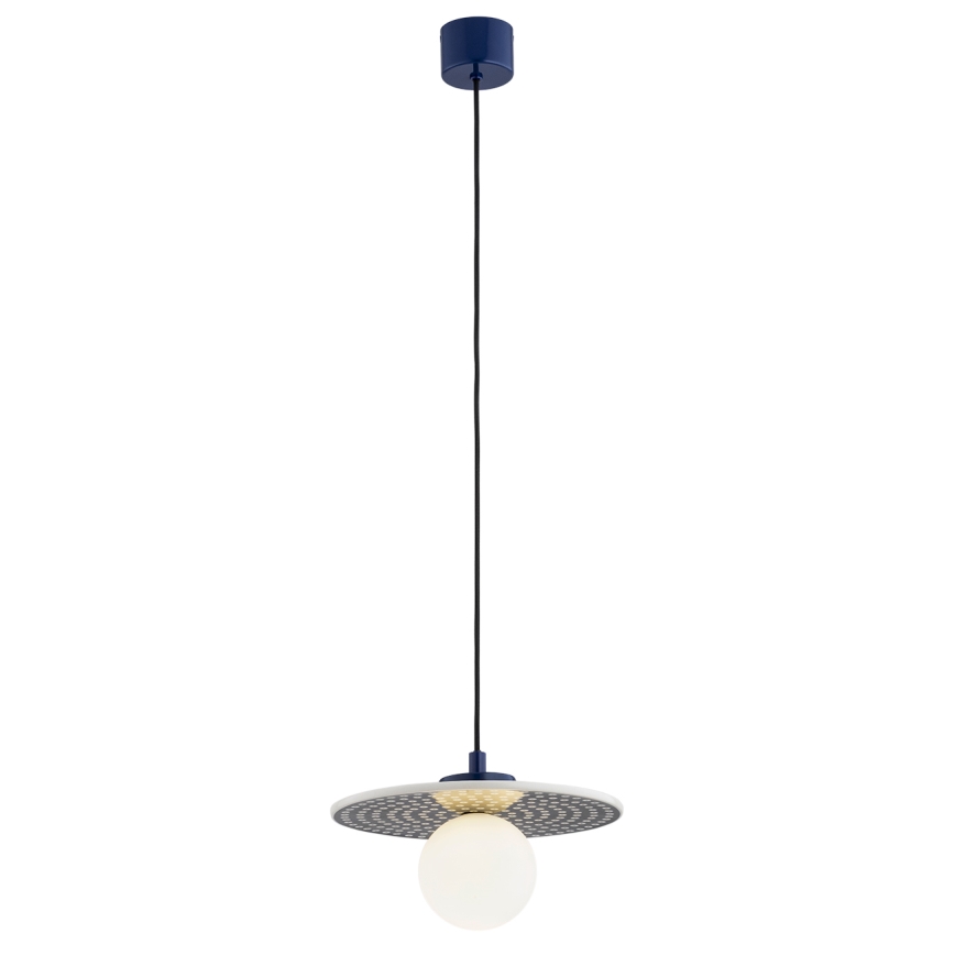 Argon 8950 - Luster na sajli BOLL 1xG9/6W/230V plava