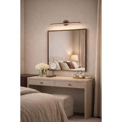 Argon 8993 - LED svjetiljka za slike MIRI LED/7,2W/230V 3000K 40 cm smeđa