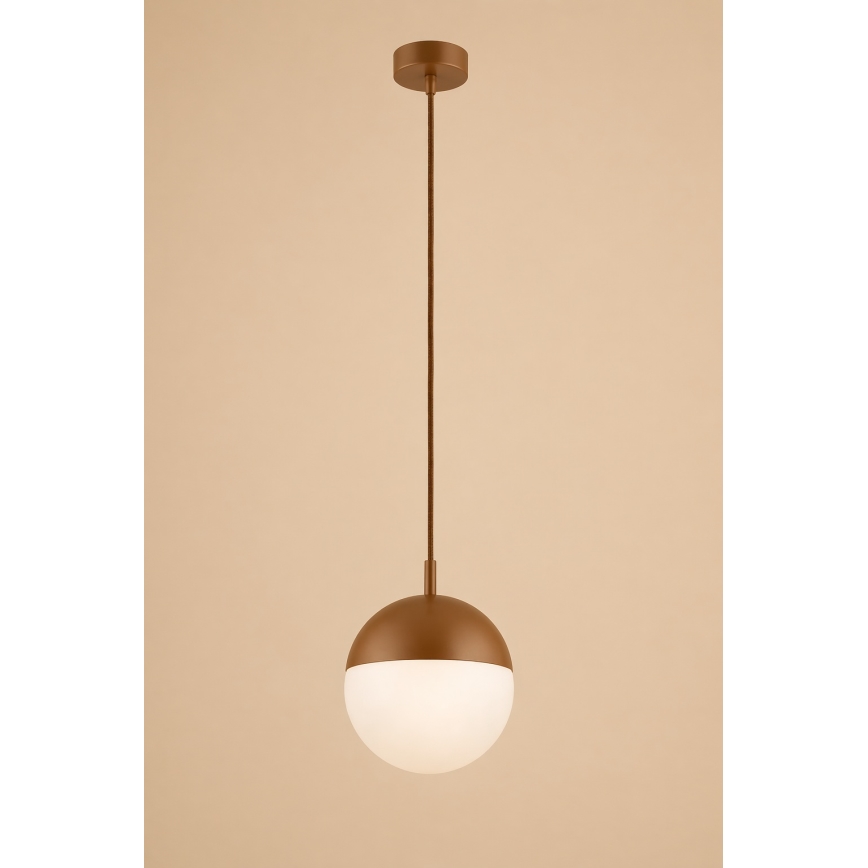 Argon 8998 - Vanjski luster na kabelu LIV 1xE27/15W/230V IP44 smeđa