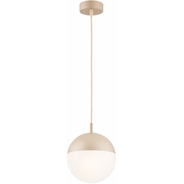 Argon 9001 - Vanjski luster na sajli LIV 1xE27/15W/230V IP44 bež