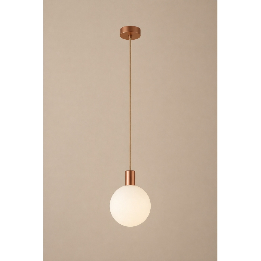 Argon 9006 - Vanjski luster na sajli ORE 1xG9/6W/230V IP44 bakreni