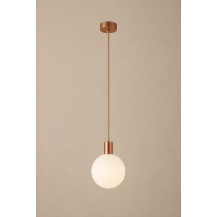 Argon 9006 - Vanjski luster na sajli ORE 1xG9/6W/230V bakreni
