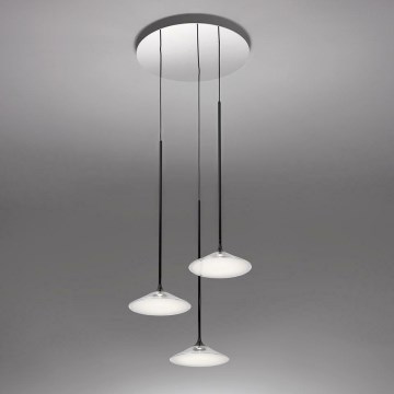 Artemide 0353030A - LED prigušivački luster na užetu ORSA CLUSTER LED/22W/230V 3000K