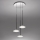 Artemide 0353030A - LED Prigušivi luster na sajli ORSA CLUSTER LED/22W/230V 3000K
