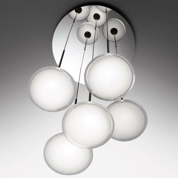Artemide 0355030A - LED prigušivački luster na užetu ORSA CLUSTER LED/37W/230V 3000K