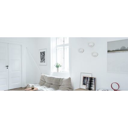 Artemide 1248010A - LED Prigušiva zidna svjetiljka PIRCE LED/27W/230V 3000K bijela