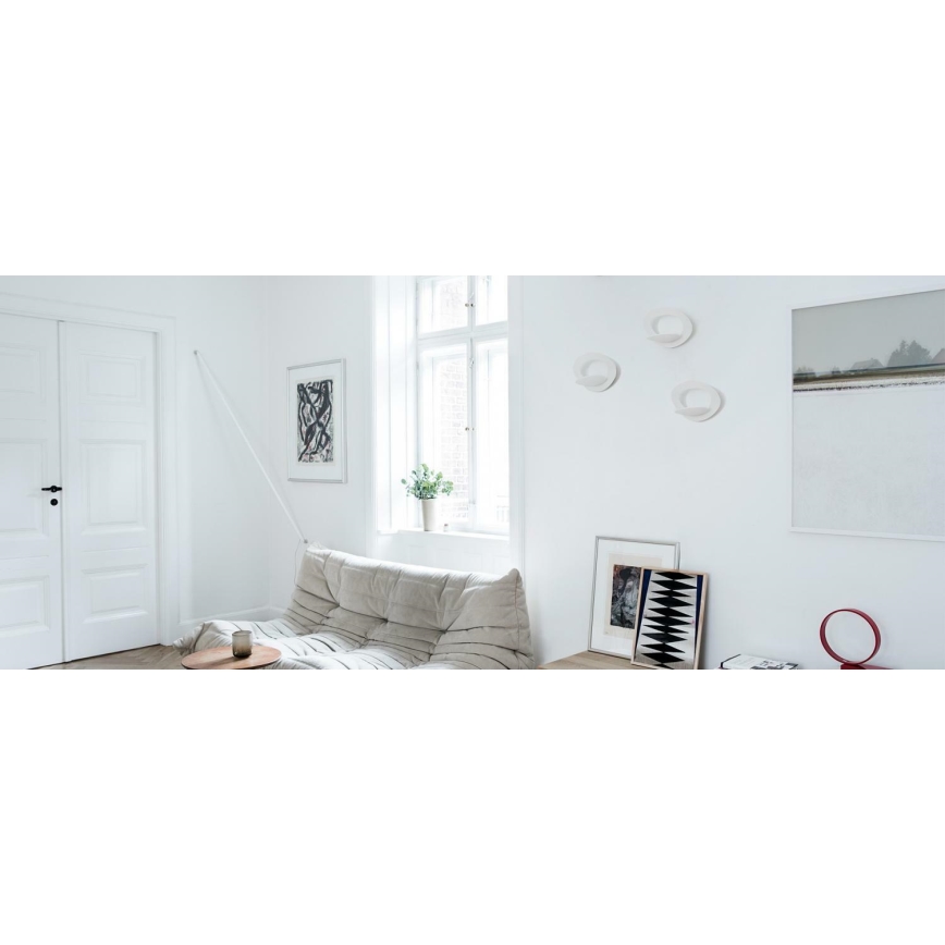 Artemide 1248010A - LED Prigušiva zidna svjetiljka PIRCE LED/27W/230V 3000K bijela