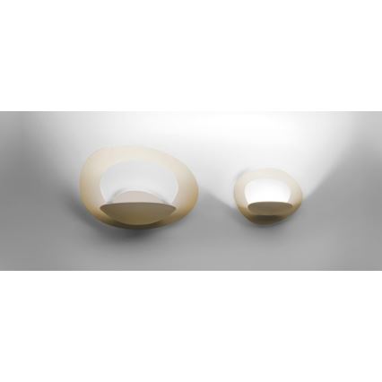 Artemide 1248020A - LED Prigušiva zidna svjetiljka PIRCE LED/27W/230V 3000K zlatna