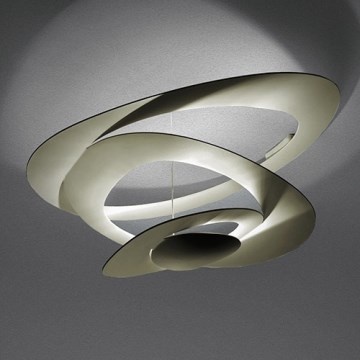 Artemide 1253120A - LED stropna svjetiljka s prigušivanjem PIRCE LED/44W/230V 3000K zlatna