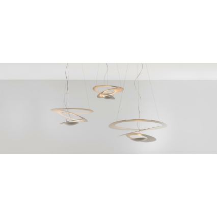 Artemide 1254110A - LED Prigušivi luster na sajli PIRCE LED/44W/230V 3000K bijela