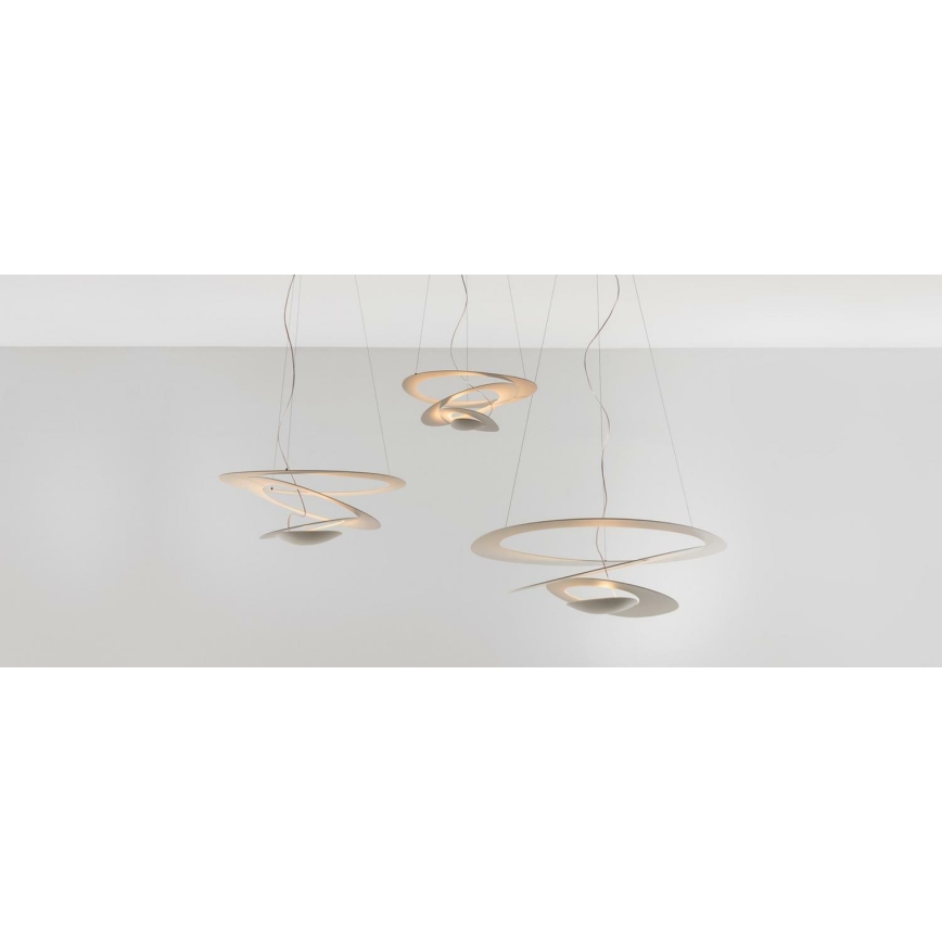 Artemide 1254110A - LED Prigušivi luster na sajli PIRCE LED/44W/230V 3000K bijela