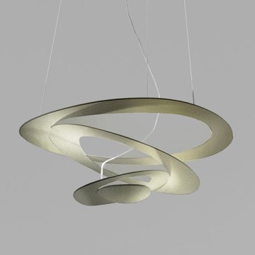 Artemide 1254120A - LED prigušivački luster na užetu PIRCE LED/44W/230V 3000K zlatna